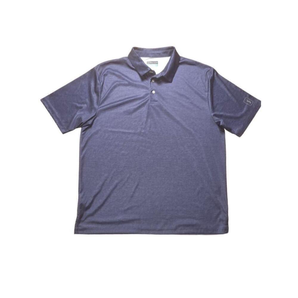Men's PGA TOUR Blue Golf Polo Shirt Size XL
